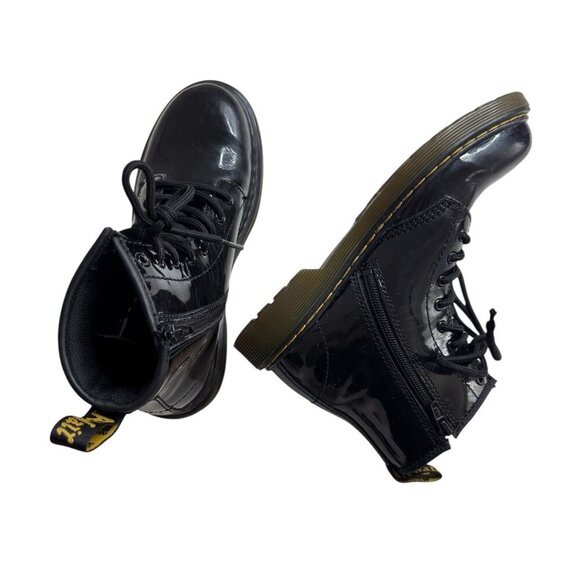 Doc Martens Patent Leather Lace Up Boots Size EU 36 - Picture 4 of 7